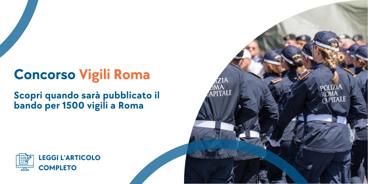 Concorso Vigili Urbani Roma