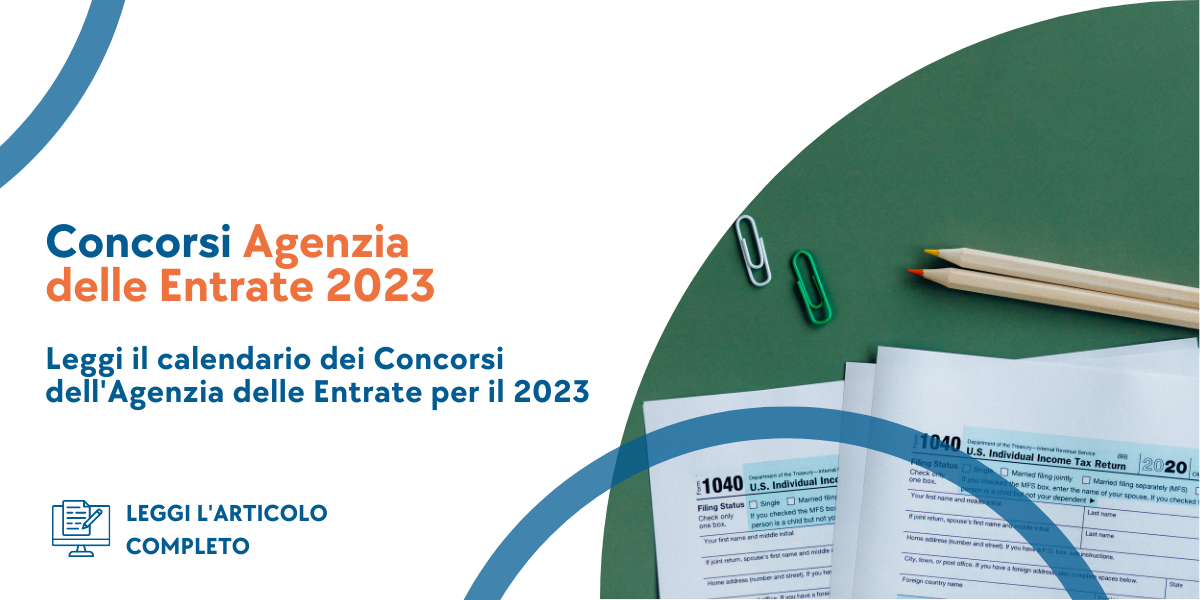 Concorsi Agenzia delle Entrate 2023