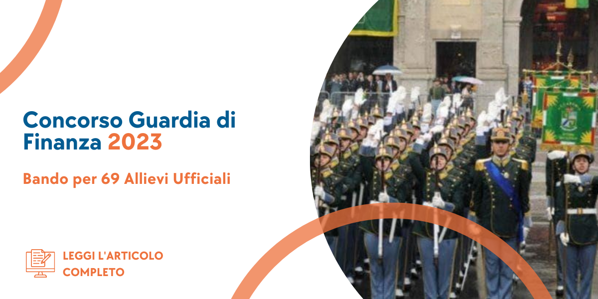 Concorso Accademia Finanza 2023