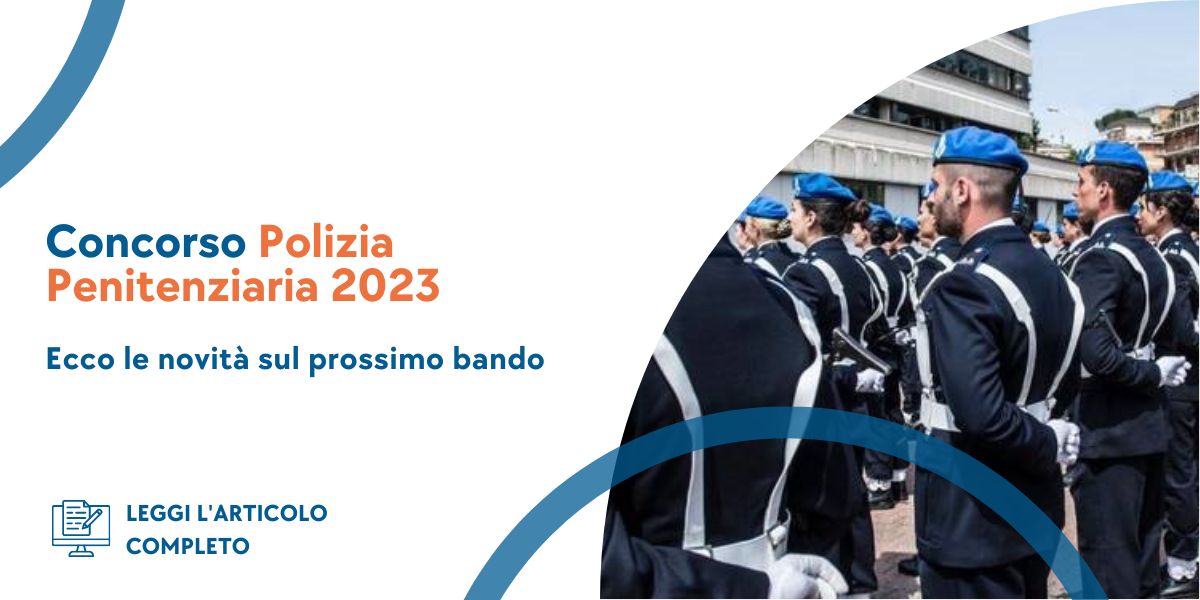 Concorso Polizia Penitenziaria 2023