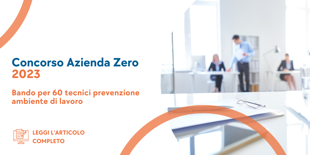 Concorso Tecnici Prevenzione ambiente di lavoro