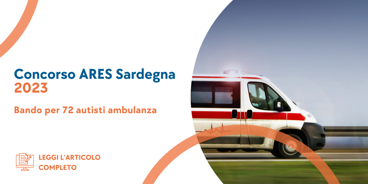 Concorso Autisti Ambulanza Sardegna