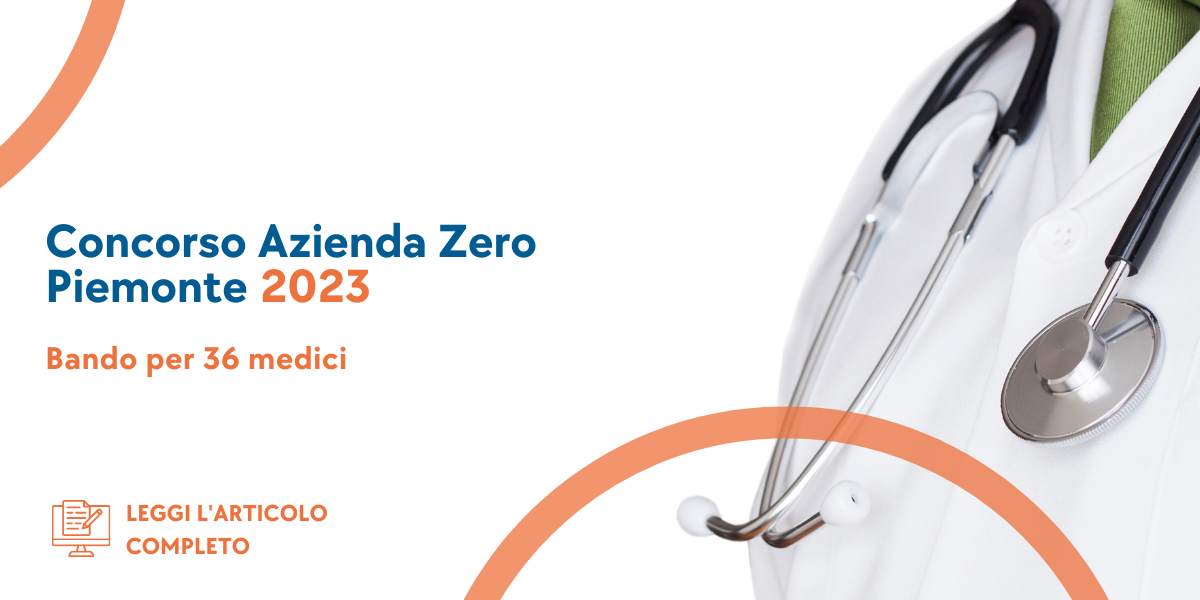 Concorso Medici Piemonte 2023