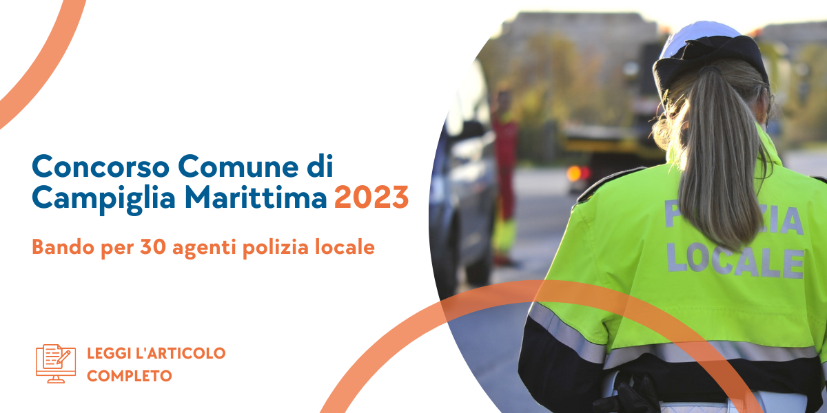 Concorso Agenti Polizia Locale Provincia di Livorno
