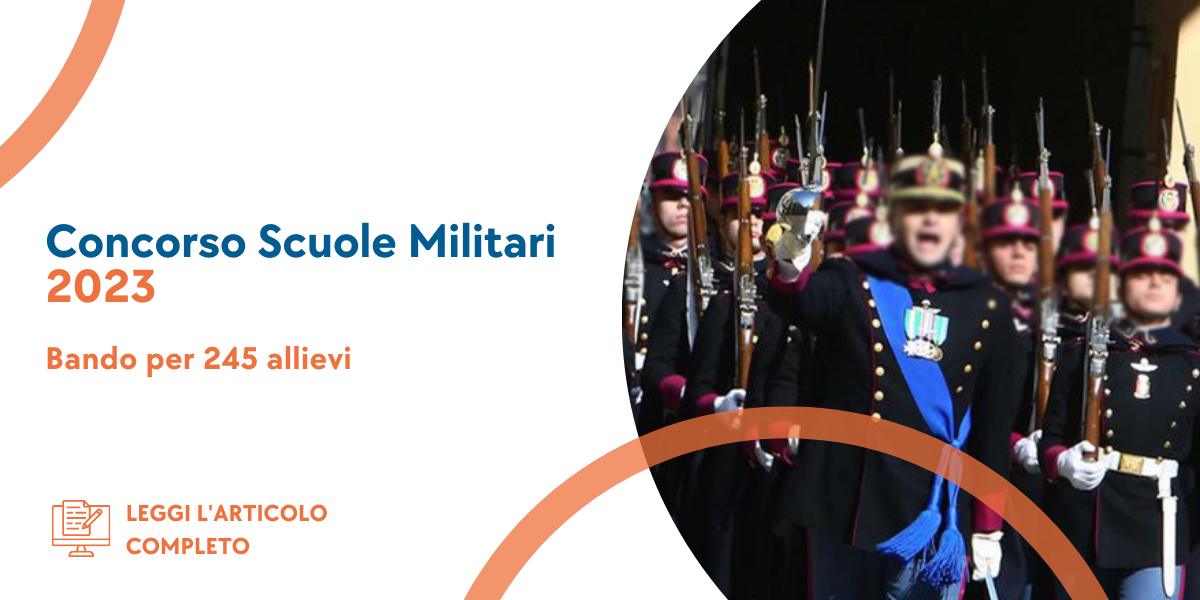 Concorso Allievi Scuole Militari 2023