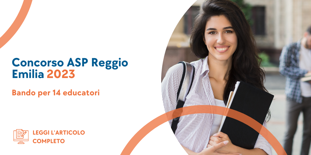 Concorso Educatori ASP Reggio Emilia