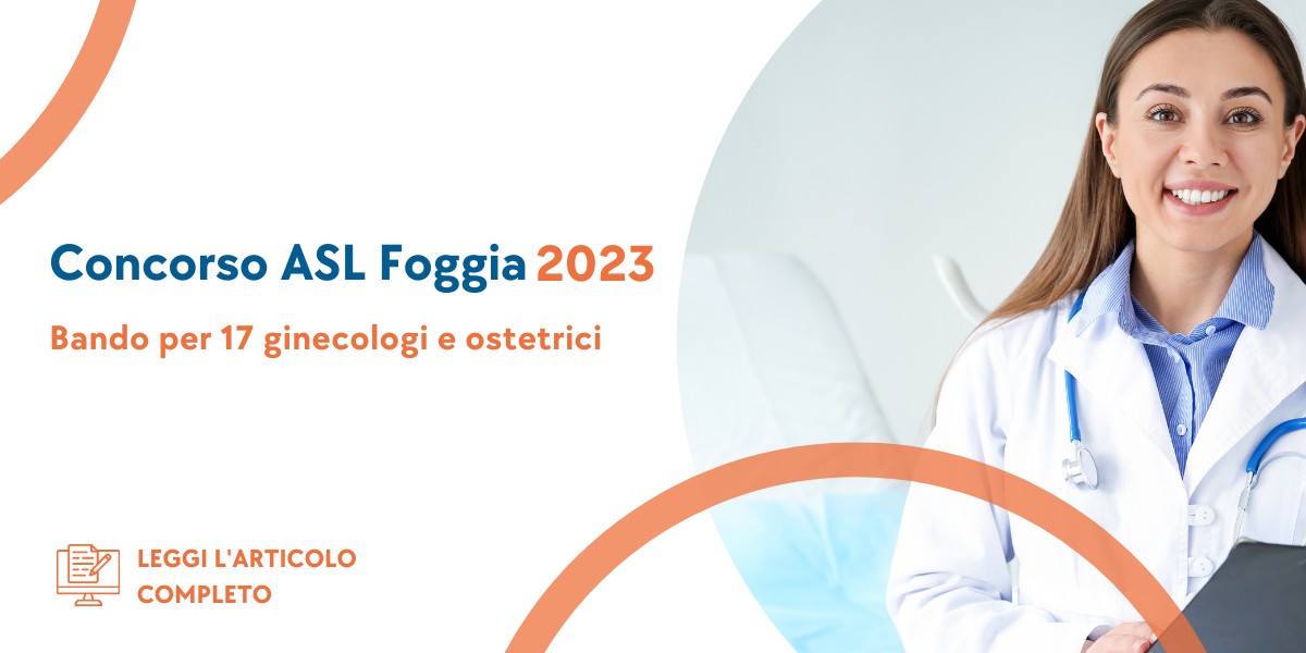 Concorso Ginecologi e Ostetrici ASL Foggia