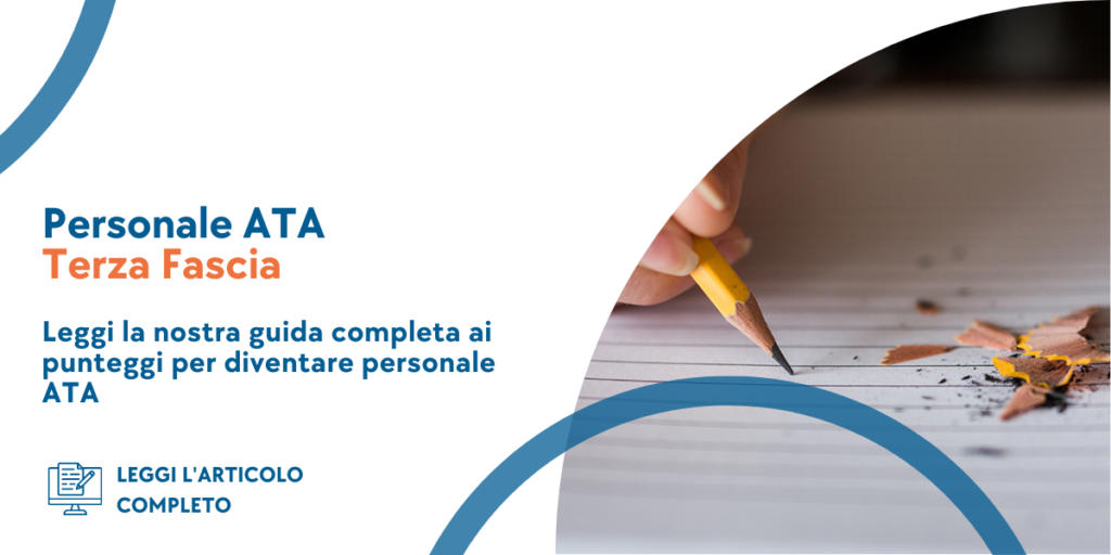 Personale ATA terza fascia Guida Completa Punteggi
