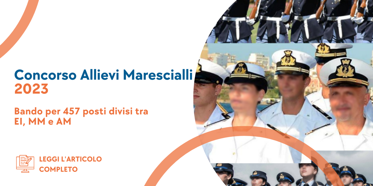 Concorso Allievi Marescialli 2023 (EI-MM-AM)