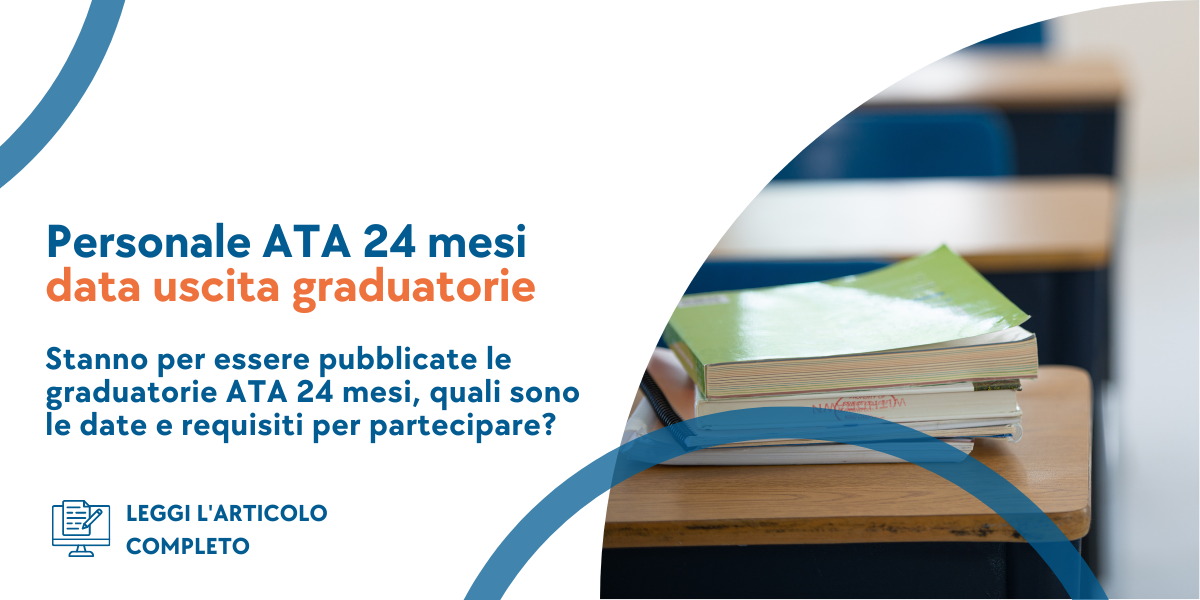 Concorso Personale ATA 24 mesi 2023 data