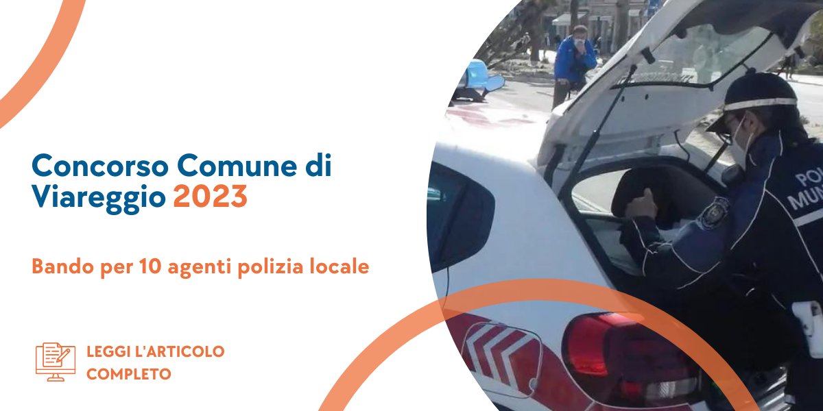 Concorso Polizia Locale Viareggio