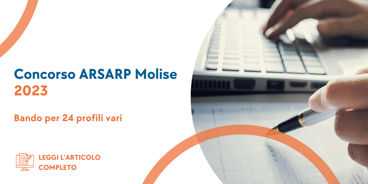 Concorso ARSARP Molise