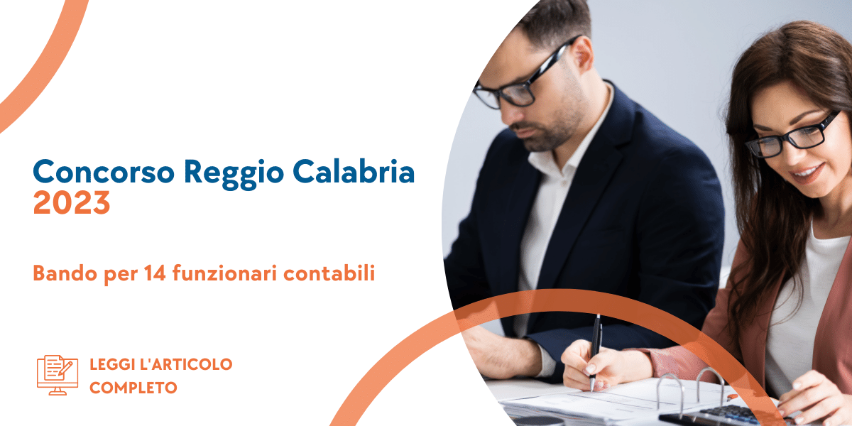 Concorso Istruttori Reggio Calabria