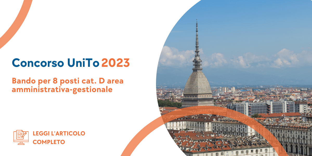 Concorso cat. D UniTo 2023