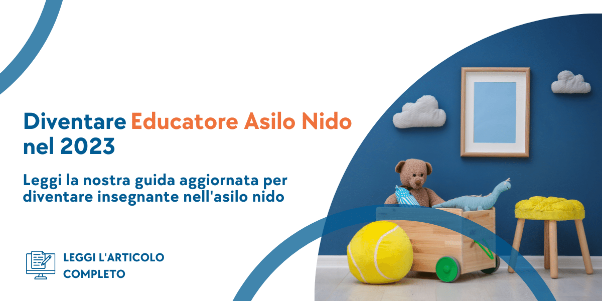 Educatore Asilo Nido 2023