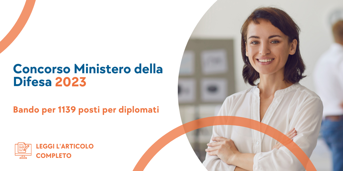 Concorso Assistenti Ministero Difesa 2023