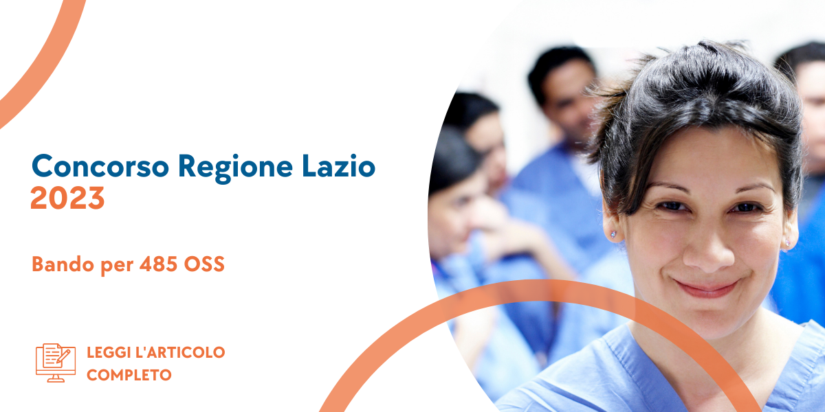 Concorso OSS Regione Lazio 2023