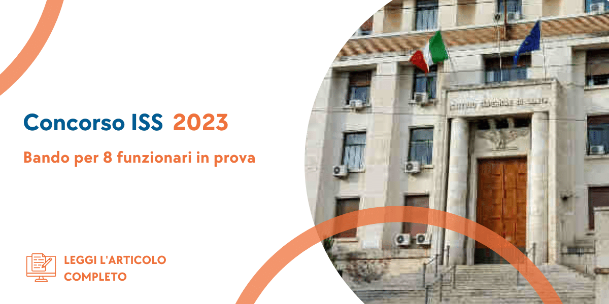 Concorsi Funzionari ISS 2023