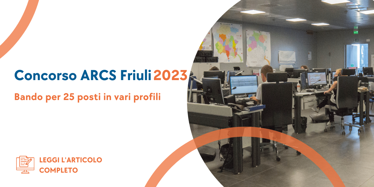 Concorso ARCS Friuli 2023