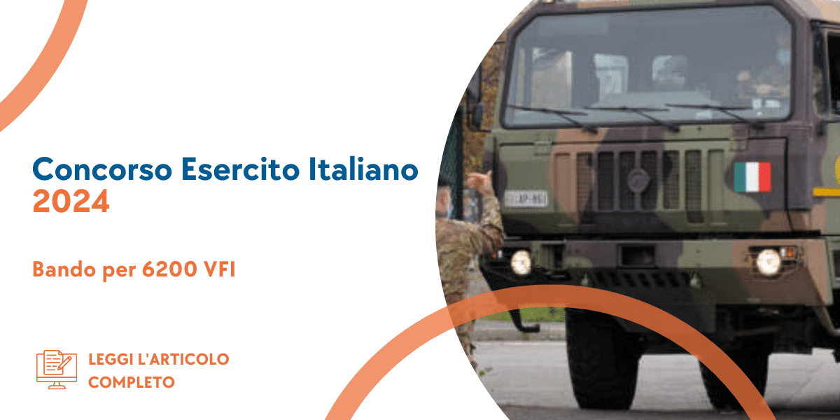 Concorso VFI Esercito 2024