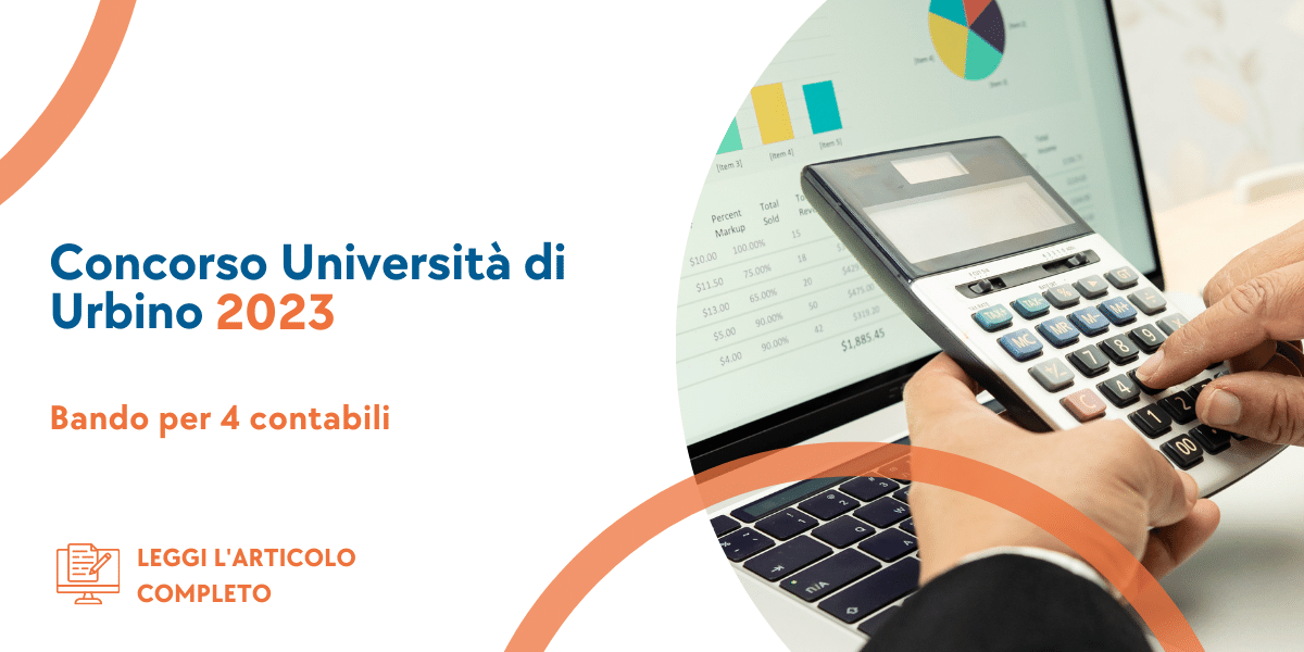 Concorso Contabili Università Urbino 2023