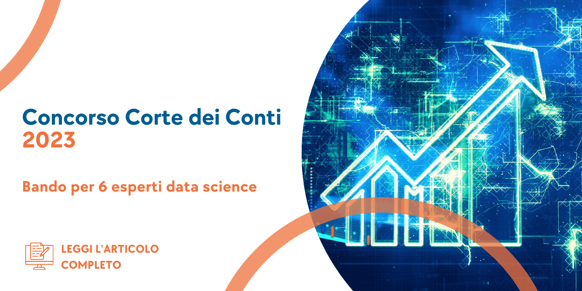 Concorso Esperti Data Science Corte dei Conti 2023