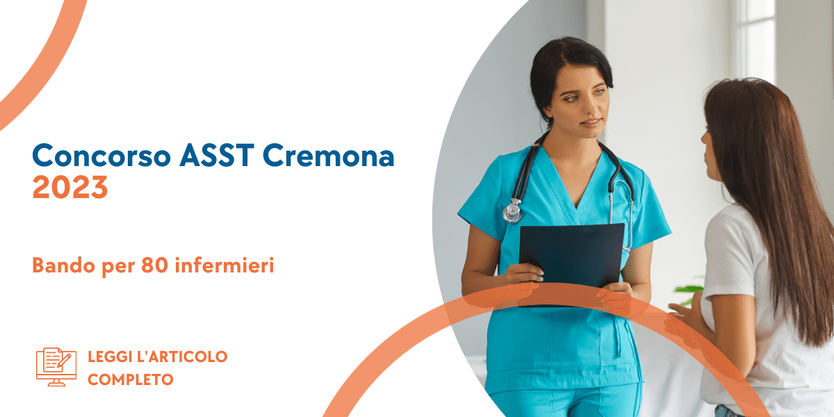 Concorso Infermieri ASST Cremona 2023