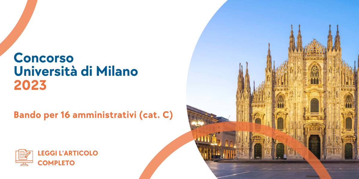 Concorso università di Milano