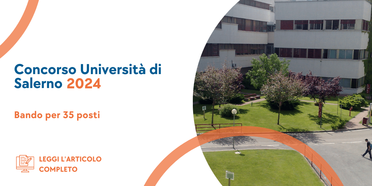 Concorso Università di Salerno 2024