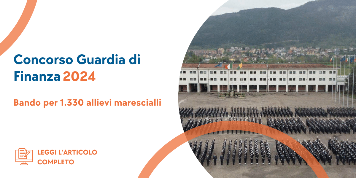 Concorso Allievi Marescialli Guardia di Finanza 2024