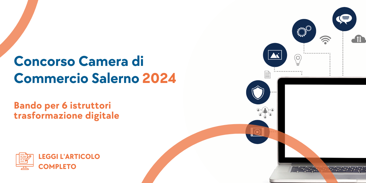 Concorso Istruttori Camera di Commercio Salerno 2024