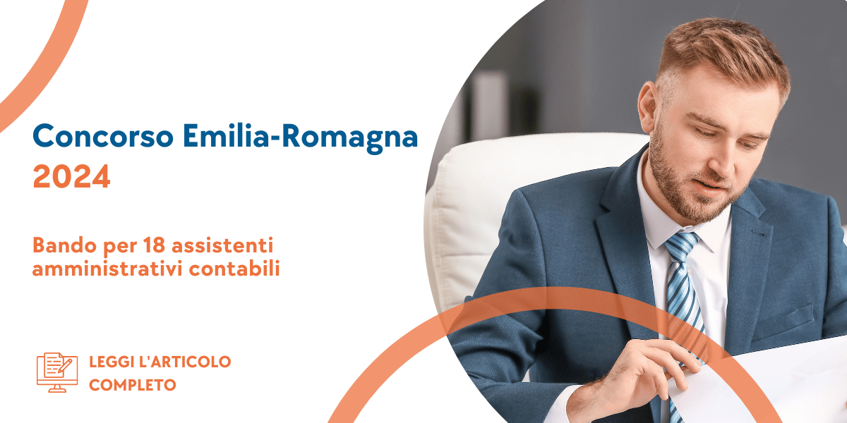 Concorso Contabili Regione Emilia-Romagna 2024