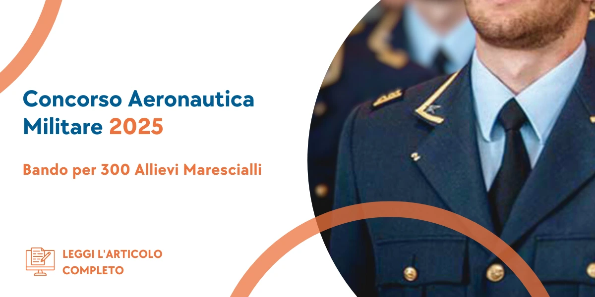 concorso allievi marescialli aeronautica militare 2025